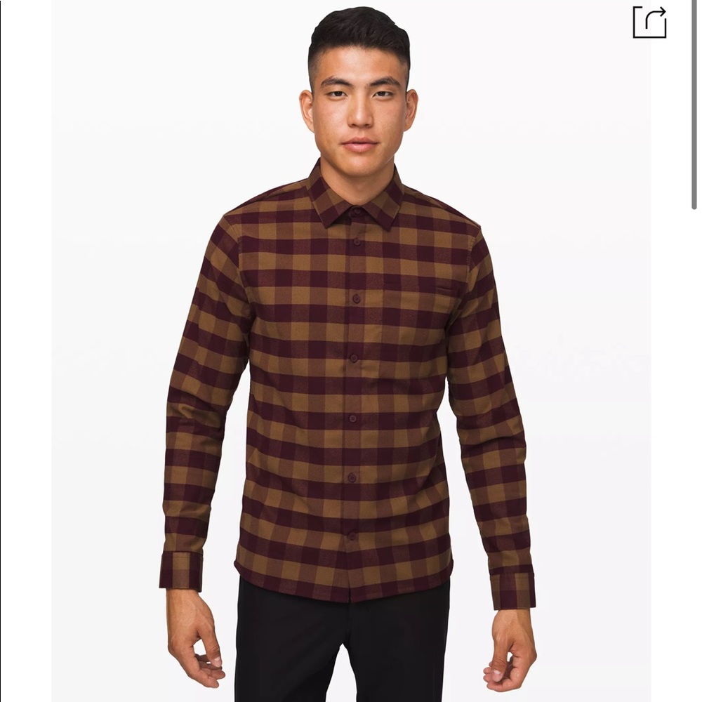 Lululemon Mason Peak flannel